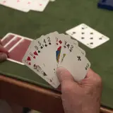 Gracz trzyma karty: 6, 9, 5, 4, 2, Walet, Walet, 2. Czy to wystarczy na wzięcie 12 lew w brydżu?