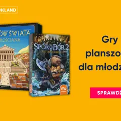 Gry planszowe dla młodzieży: "7 Cudów Świata: Gra Kościana" i "Sporo Bór 2". Sprawdź!