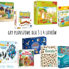 Najlepsze gry planszowe dla 4-latka: Rozwój i radość w 10-20 min